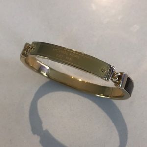 Michael Michael Kors gold & tortoise bracelet